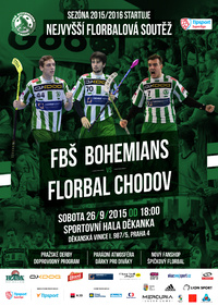 obrázek k akci Florbalové utkání: Bohemians vs. Chodov
