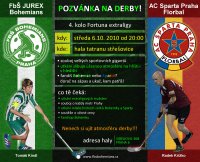 obrázek k akci FBŠ Bohemians vs. AC Sparta Praha florbal