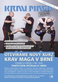 obrázek k akci Otvíráme nový kurz Krav Maga v Brně